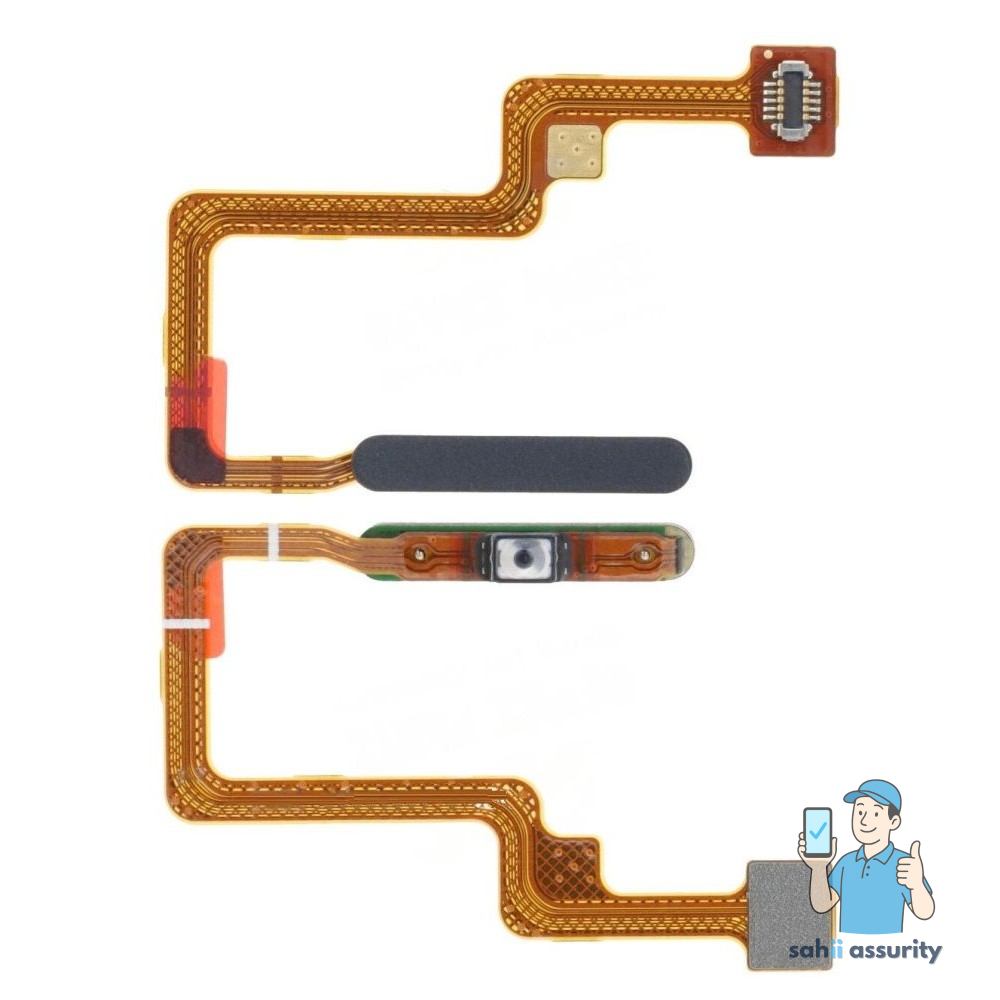 Fingerprint Sensor with Flex Cable for Xiaomi Poco F4 5G Black